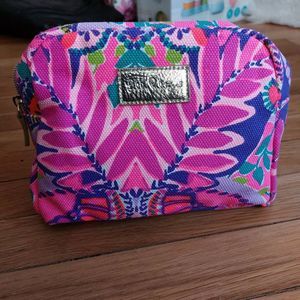 Lilly Pulitzer Cosmetic Bag NWOT She's Too Fly Travel Bag